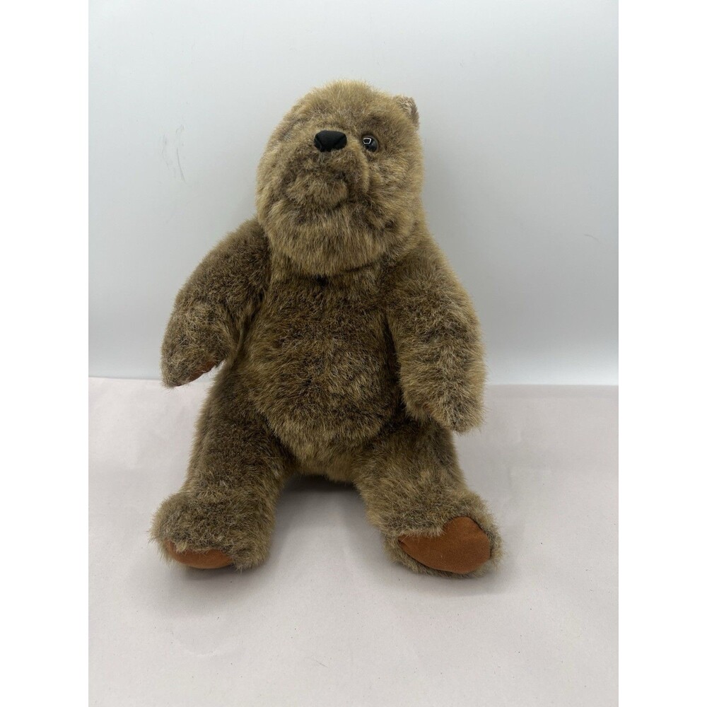 Manhattan Toy Co Brown Groundhog Plush 10” Woodland Stuffed Animal Toy